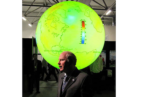 Science on a Sphere Takes U.S. Center’s Stage at COP15
