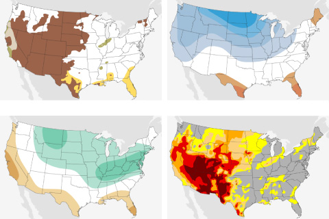 February 2021 outlook: A winter’s chill forecast across central and western United States