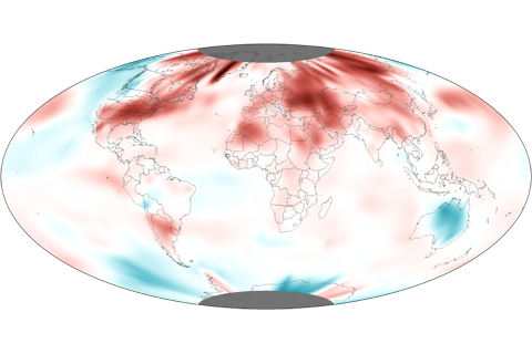 Global land temperature in May 2012 is warmest on record 