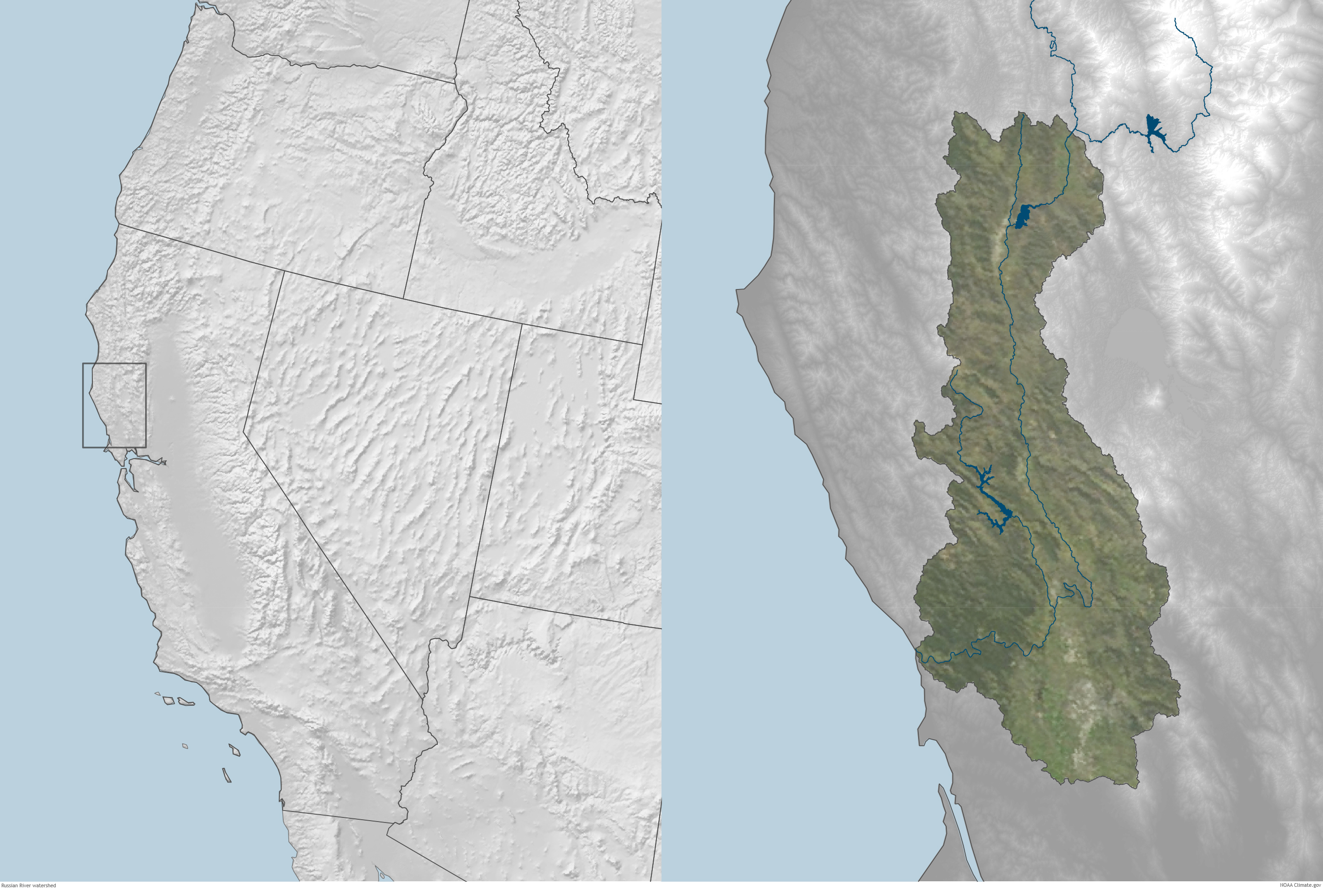 Who Rules California's Russian River? NOAA Climate.gov