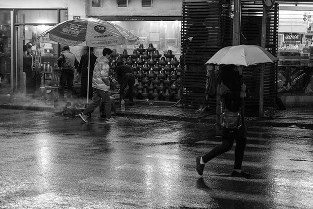 Shanghai rain
