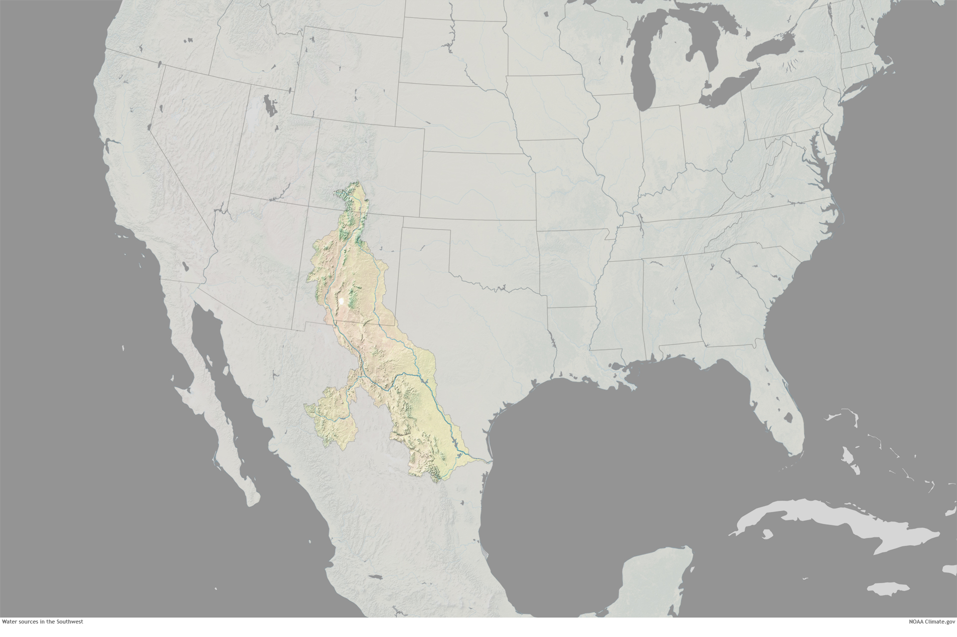 Drought On The Rio Grande Noaa Climate Gov