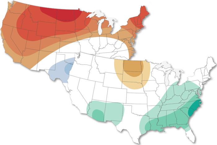 August 2021 U. S. climate outlook: Rains continue across the Southeast, hot and dry across the Northern Plains