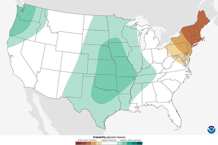 Precipitation - Monthly Outlook