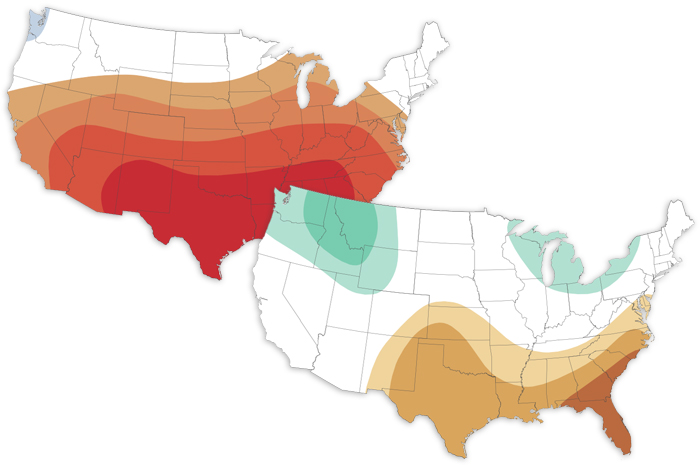 December 2021 U. S. Climate Outlook: A La Niña-like pattern with warmth over much of the U. S.