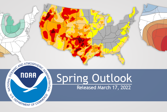 U. S. Spring Outlook 2022: Drought to expand amid warmer conditions