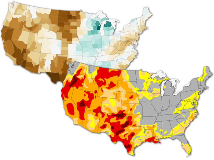 U. S. climate summary for March 2022: record drought across the West