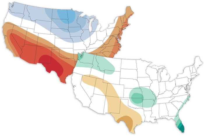 June 2022 U. S. Climate Outlook: Warmth again favored for the southern and eastern U. S.