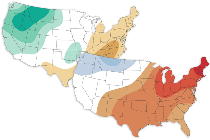 November 2022 U. S. Climate Outlook: Drier and warmer than average likely across the East