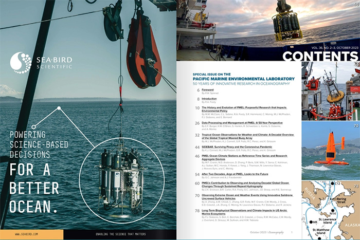 Special issue of Oceanography explores the PMEL's history and accomplishments