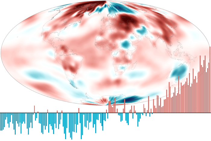 Global climate report for April 2024