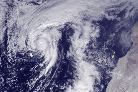 In case you missed it, there was an Atlantic hurricane in January