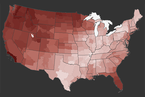 Every U. S. state warmer than 20th-century average in 2015
