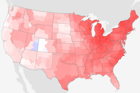 Something the U.S. can (mostly) agree on: January 2020 was warmer than average 