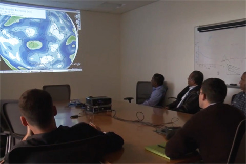 Climate forecast training for international meteorologists