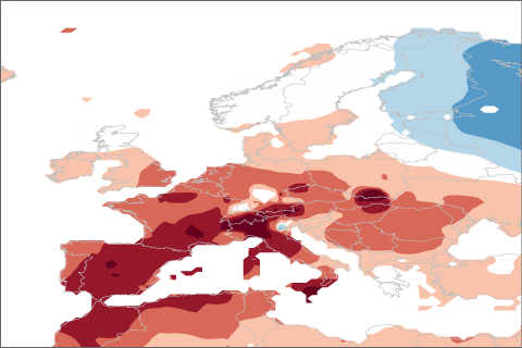 Early summer heat wave in Europe