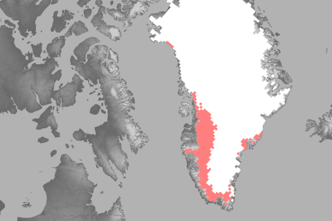 Greenland melt season off to very early start