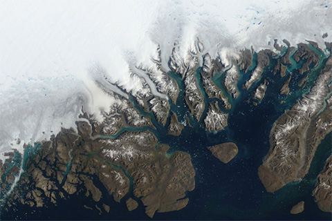 Greenland mass time series