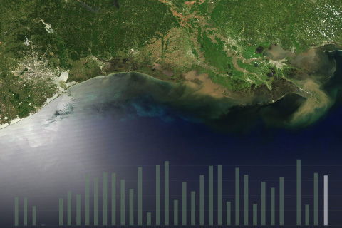 Larger-than-average dead zone forecast for Gulf of Mexico in summer 2020