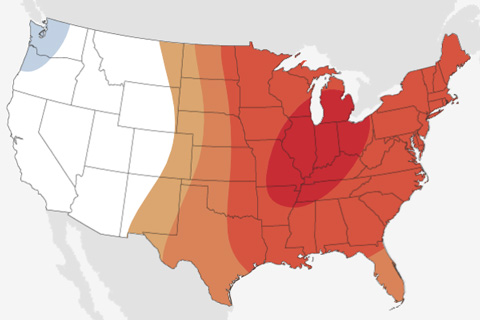 Temperature and precipitation outlooks for March 2020