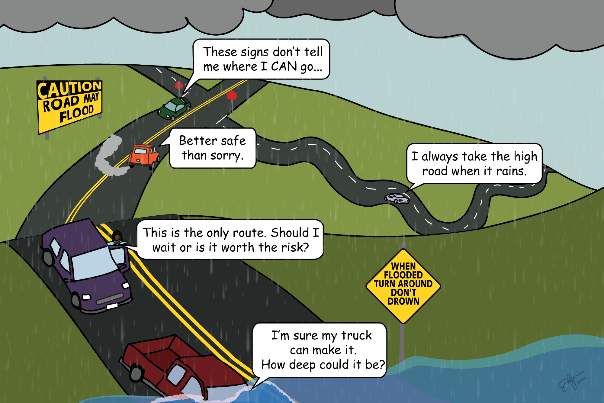 Better information, and more of it, can improve driver safety on