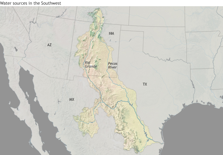 Drought On The Rio Grande Noaa Climate Gov