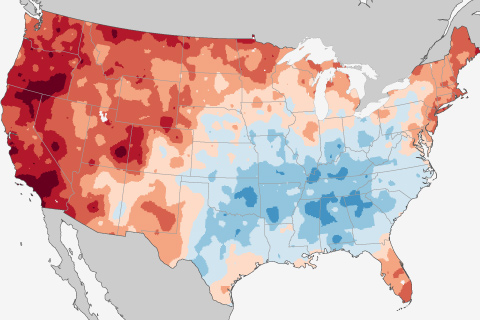 How is September climate changing in the U. S.? 
