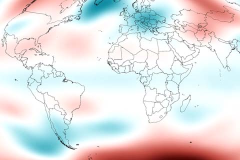 2012 State of the Climate: Temperature of the Lower Stratosphere 