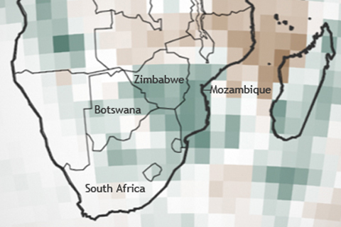 Heaviest rain in decades in Zimbabwe 