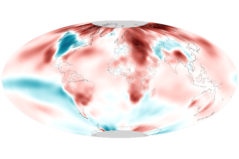 October 2020: 'Only' the fourth-warmest October on record
