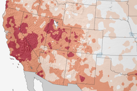 Extreme overnight heat in California and the Great Basin in July 2018