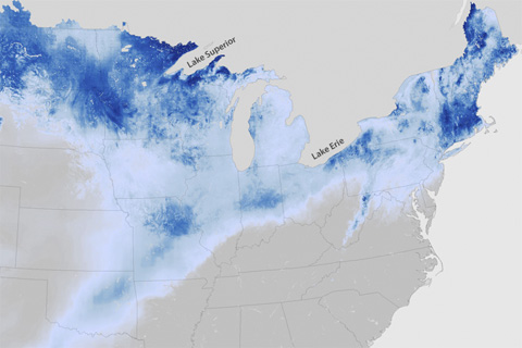 Another Wintry Winter for the Eastern U. S.