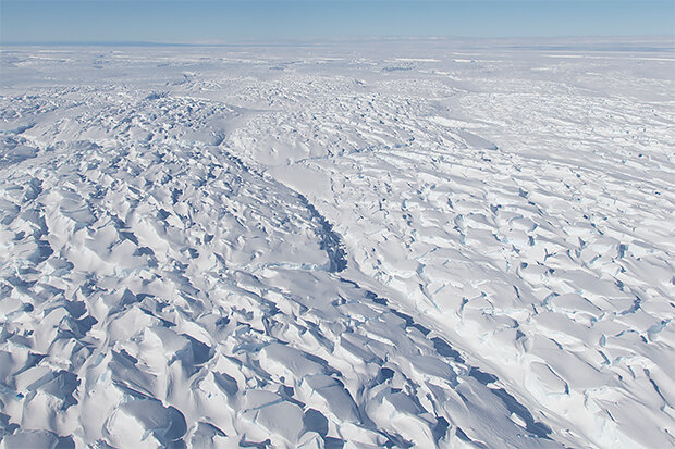 Ice Floe, Antarctica - Holden Luntz Gallery