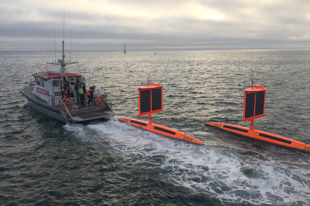 Saildrone redeployment