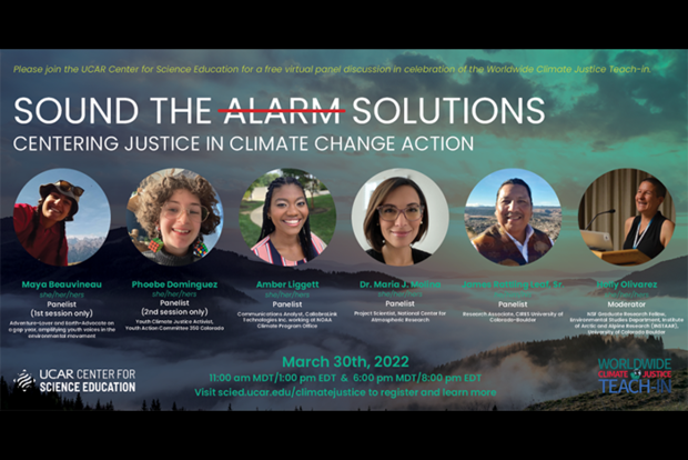 Climate justice workshop speakers