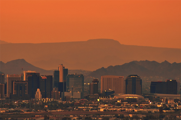 Phoenix in hot weather