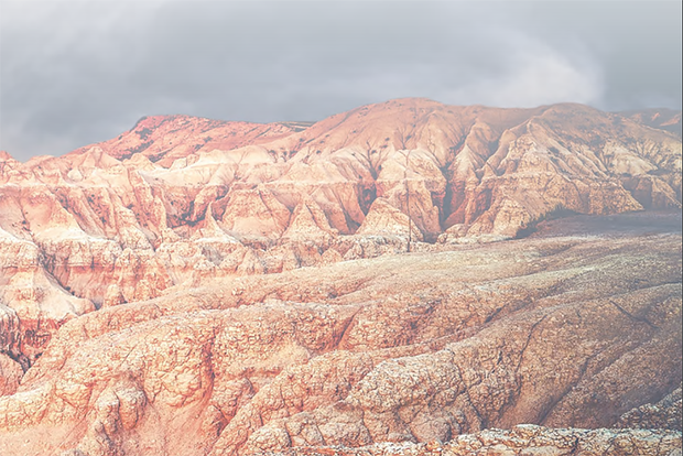 Arid mountainous landscape