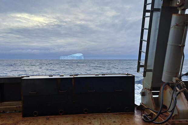 Iceberg seen from ship