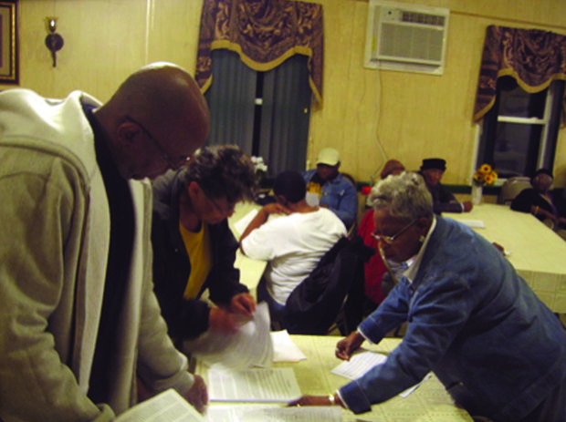 New Revived United Methodist Church parishioners