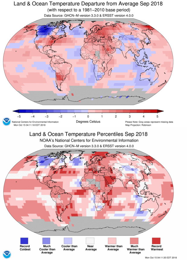 Behind the curtains of NOAA's monthly global climate report NOAA