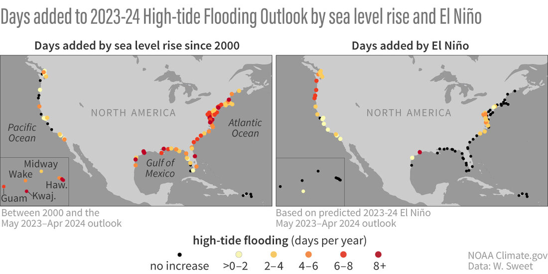 Side-by-side comparison of individual city time series and the national map