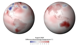 Map image for Record-breaking Temperatures in August