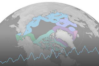 Map image for As sea ice retreats, more ship traffic is entering the Arctic high seas