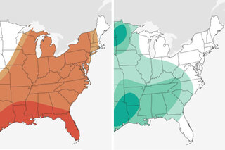 Map image for April 2020 temperature and precipitation outlook