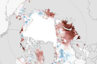 Map image for 2013 Arctic Report Card: Arctic boundary waters warmer than average in summer 
