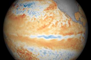 Map image for Tropical Pacific continued to cool in June 2016