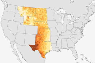 Map image for Longer dry spells in store for U.S. Great Plains