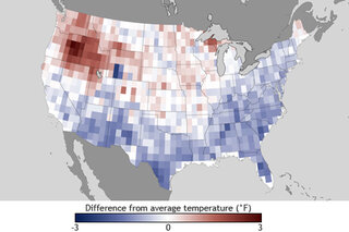 Map image for   El Niño and U.S. winter weather