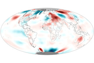 Map image for May Global Temps Third Warmest on Record