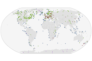 Map image for Nature’s archives: piecing together 12,000 years of Earth’s climate story